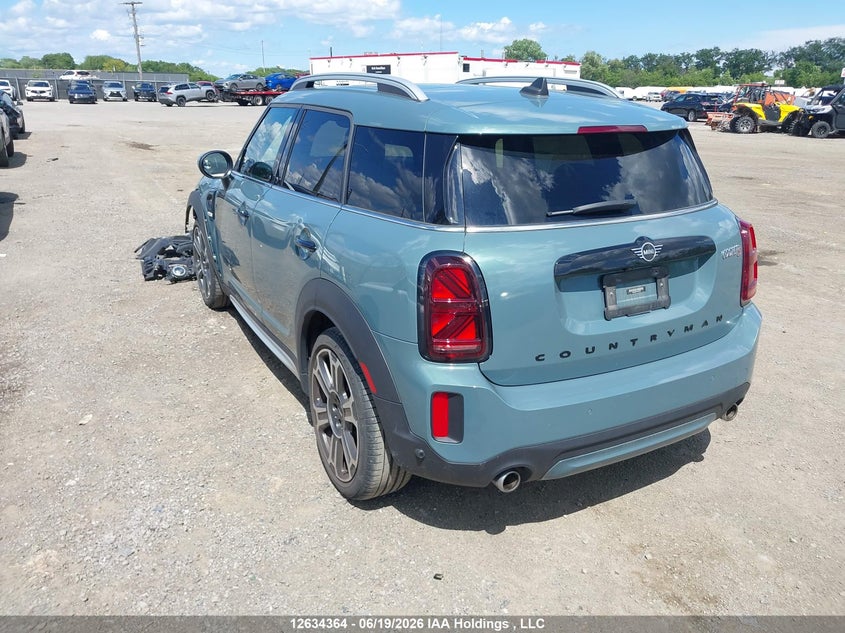 2021 Mini Countryman Cooper S VIN: WMZ83BR09M3M64675 Lot: 12634364