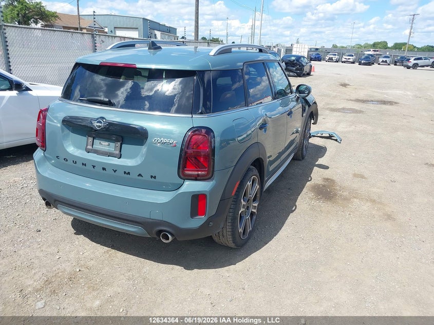 2021 Mini Countryman Cooper S VIN: WMZ83BR09M3M64675 Lot: 12634364
