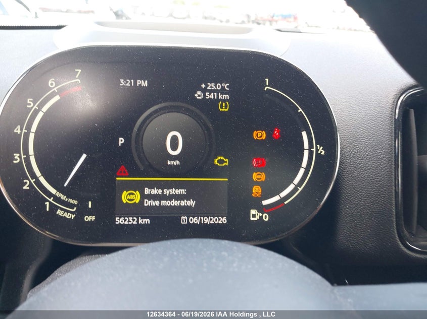 2021 Mini Countryman Cooper S VIN: WMZ83BR09M3M64675 Lot: 12634364