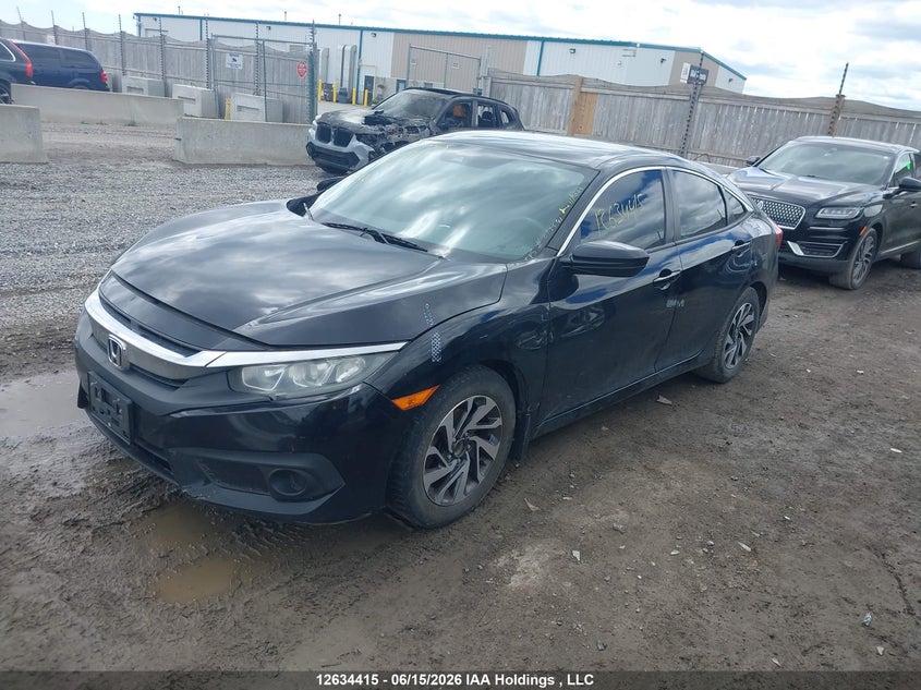 2018 Honda Civic, Theft Recovery, IAAI, VIN 2HGFC2F66JH015691 — photo 2