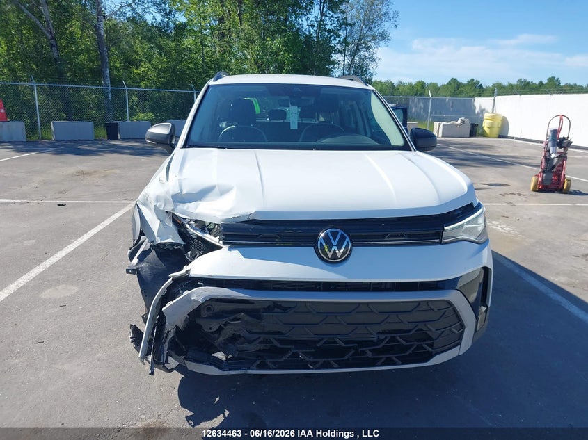 2025 Volkswagen Taos Trendline VIN: 3VV8C7B2XSM036751 Lot: 12634463