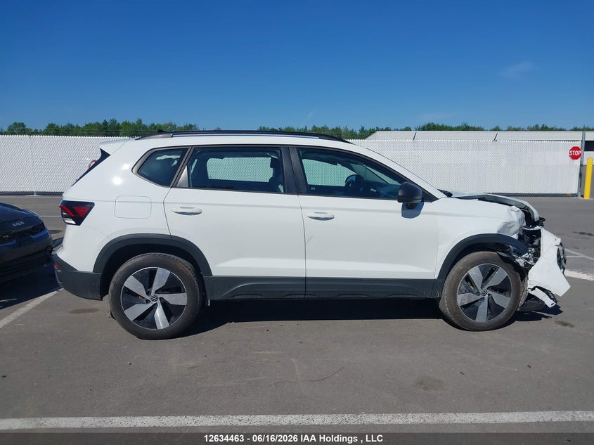 2025 Volkswagen Taos Trendline VIN: 3VV8C7B2XSM036751 Lot: 12634463