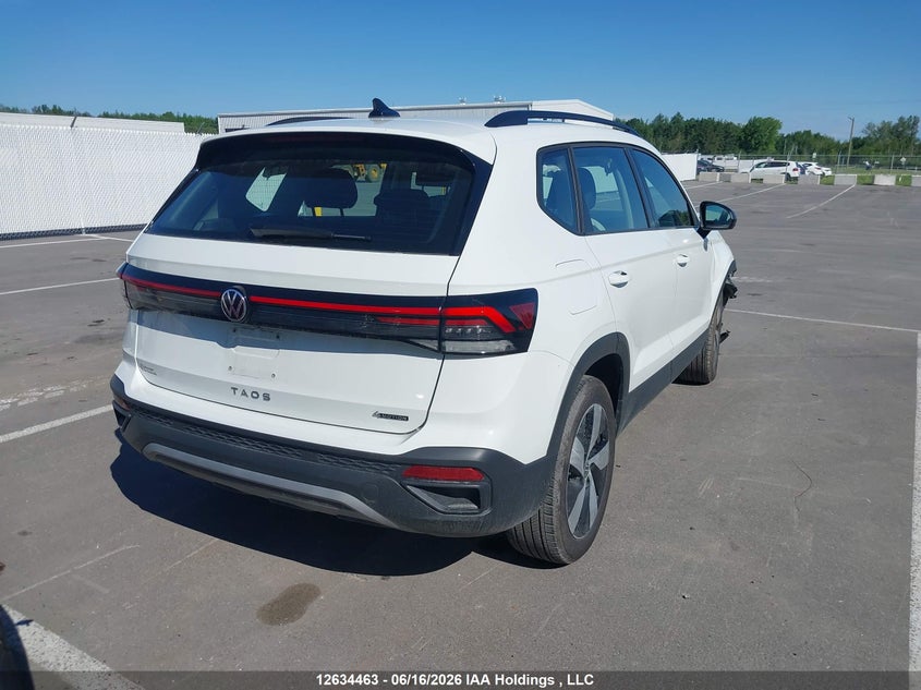 2025 Volkswagen Taos Trendline VIN: 3VV8C7B2XSM036751 Lot: 12634463