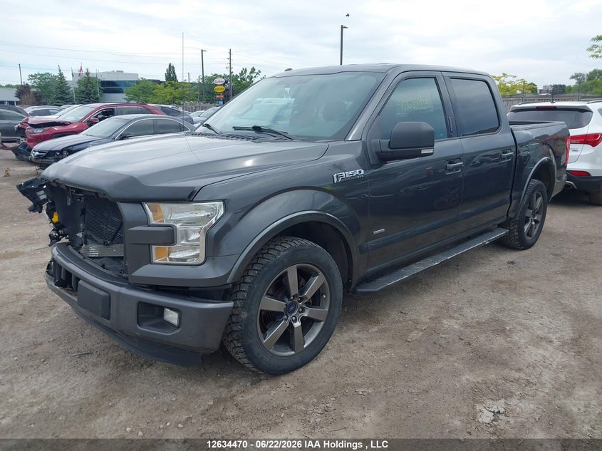 2016 Ford F-150, Front, IAAI, VIN 1FTEW1CPXGFC22653 — photo 2