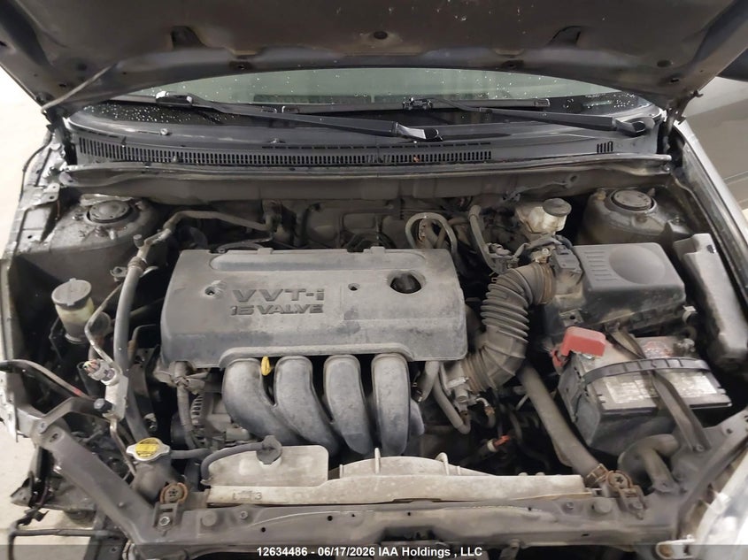 2006 TOYOTA COROLLA SEDAN 1.8L I-4 DOHC, VVT, 126HP