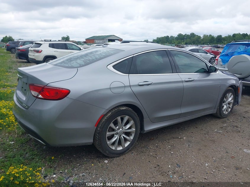 Vin: 1c3ccccg2fn515970, lot: 3034998, chrysler 200 c 20154