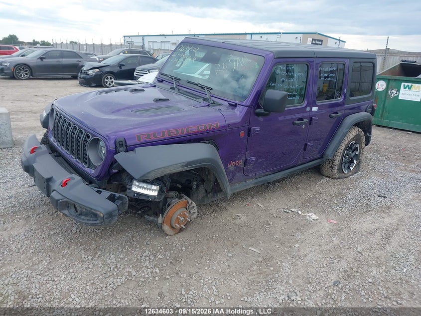 Vin: 1c4pjxfn9tw197551, lot: 3035063, jeep wrangler rubicon 20262