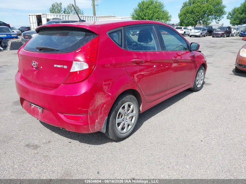 Vin: kmhct5ae7eu155250, lot: 3035064, hyundai accent gl 20144