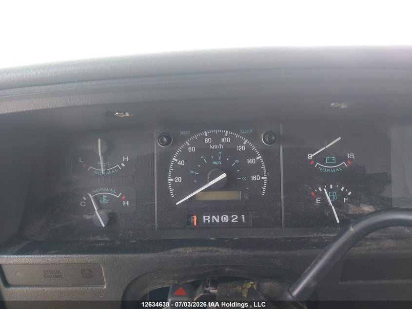 1994 Ford Econoline E350 Cutaway Van VIN: 1FDKE30GXRHA95346 Lot: 12634638