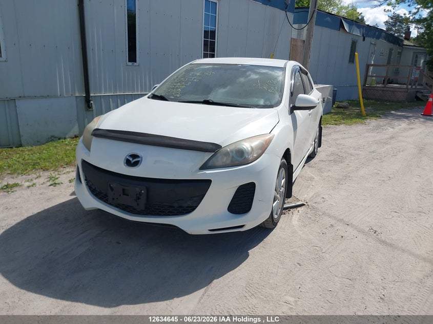 2012 Mazda 3, Удар сзади, IAAI, VIN JM1BL1L71C1637556 — фото 2