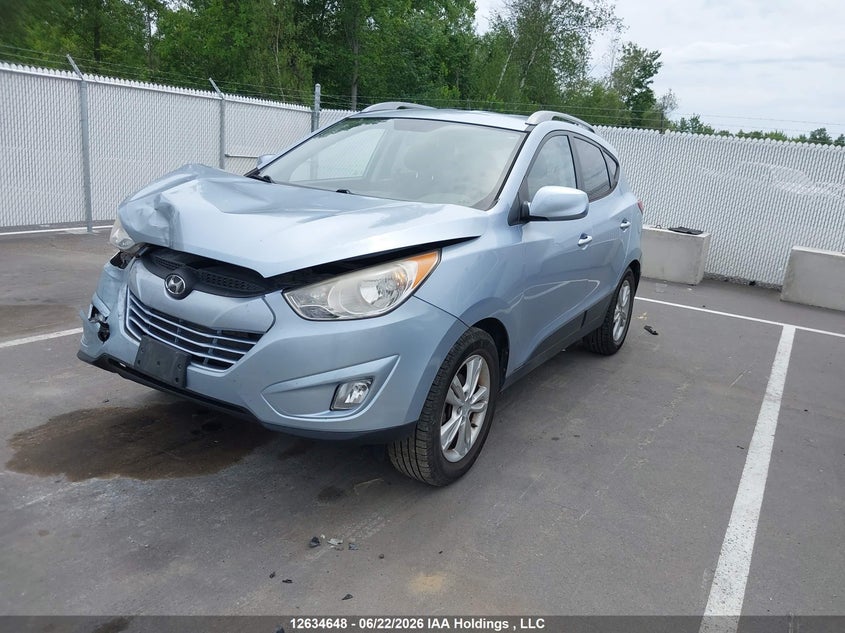 2011 Hyundai Tucson, Удар спереди, IAAI, VIN KM8JU3AC8BU294967 — фото 2