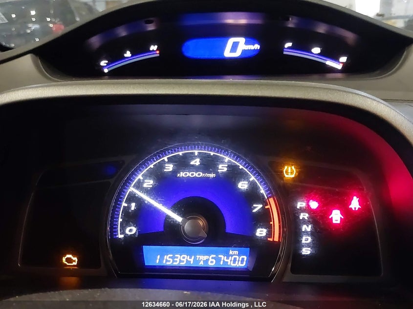 2011 ACURA CSX SEDAN 2.0L I4 FI DOHC 16V NF4