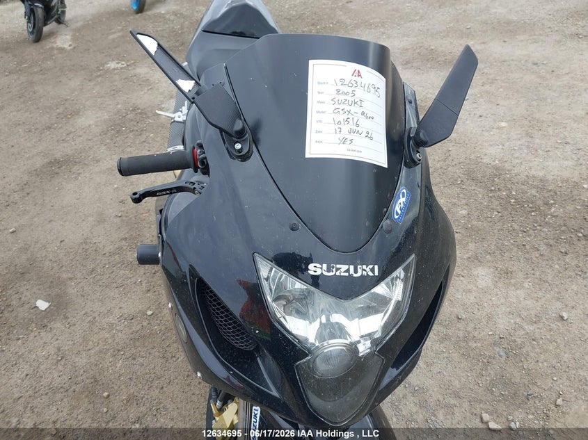 2005 Suzuki Gsx-R600 K VIN: JS1GN7CA852101516 Lot: 12634695