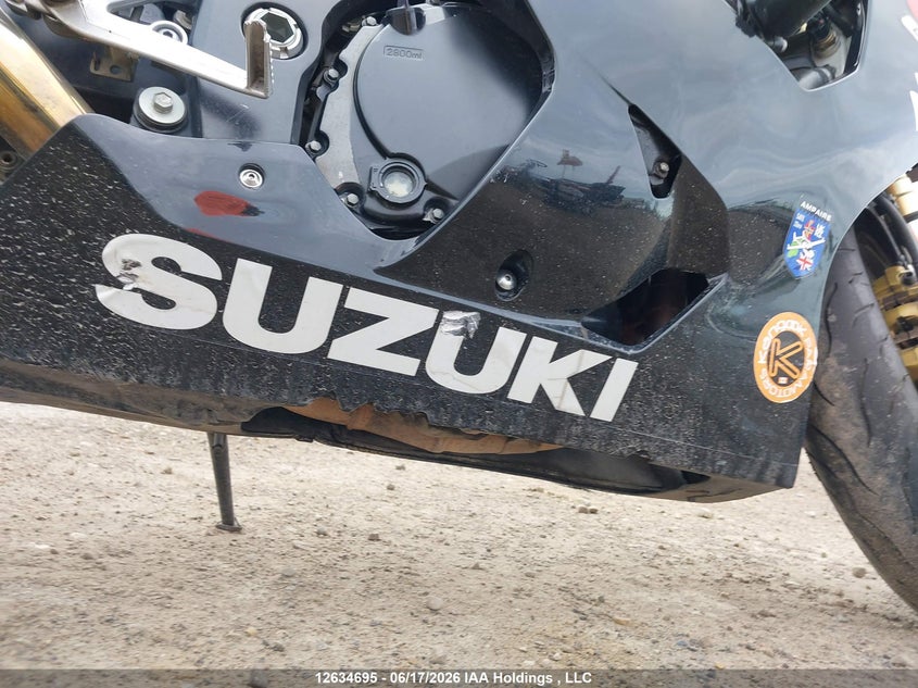 2005 Suzuki Gsx-R600 K VIN: JS1GN7CA852101516 Lot: 12634695
