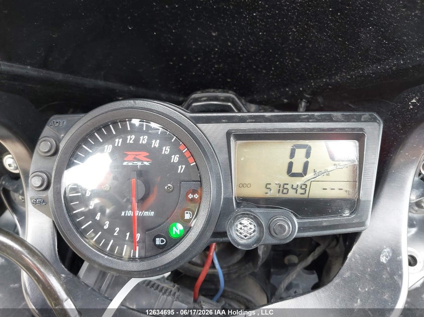2005 Suzuki Gsx-R600 K VIN: JS1GN7CA852101516 Lot: 12634695