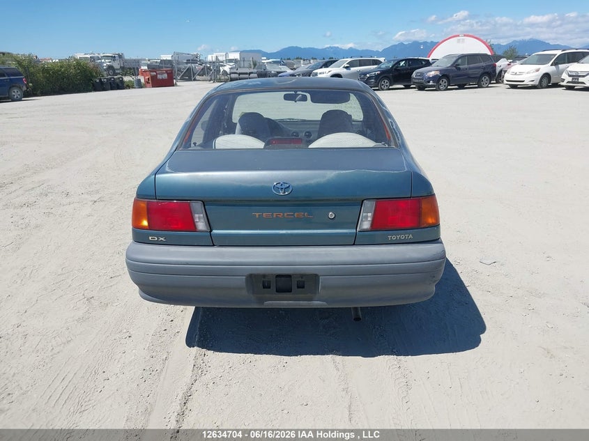 1994 Toyota Tercel Dx VIN: JT2EL43E1R0394495 Lot: 12634704