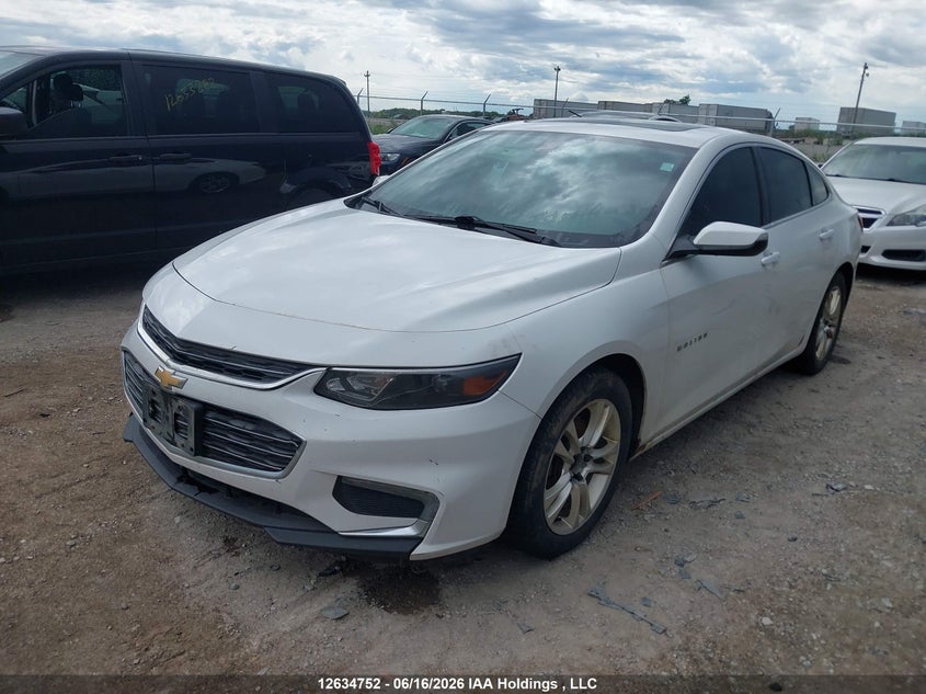 Vin: 1g1ze5st6gf300073, lot: 3035216, chevrolet malibu 1lt 20162
