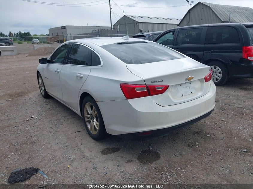 Vin: 1g1ze5st6gf300073, lot: 3035216, chevrolet malibu 1lt 20163