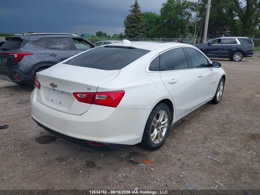 Vin: 1g1ze5st6gf300073, lot: 3035216, chevrolet malibu 1lt 20164