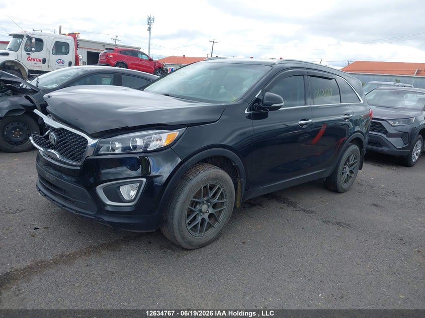2016 Kia Sorento, Удар спереду, IAAI, VIN 5XYPG4A3XGG011859 — фото 2