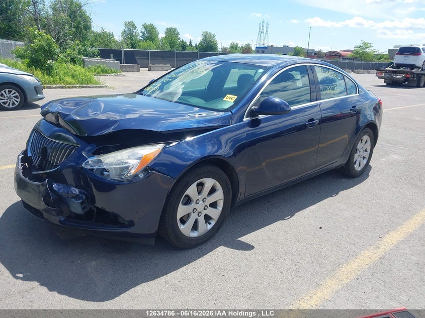 2012 Buick Regal, Possible Mechanical, IAAI, VIN 2G4GN5EK3C9206121 — photo 2