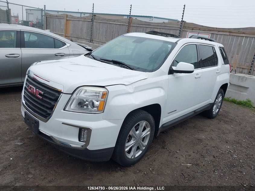 2017 GMC Terrain, Удар спереди, IAAI, VIN 2GKALNEK9H6219789 — фото 2