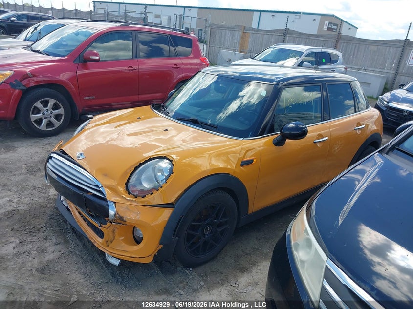 Vin: wmwxs5c56ft831911, lot: 3035394, mini 5 door cooper 20152