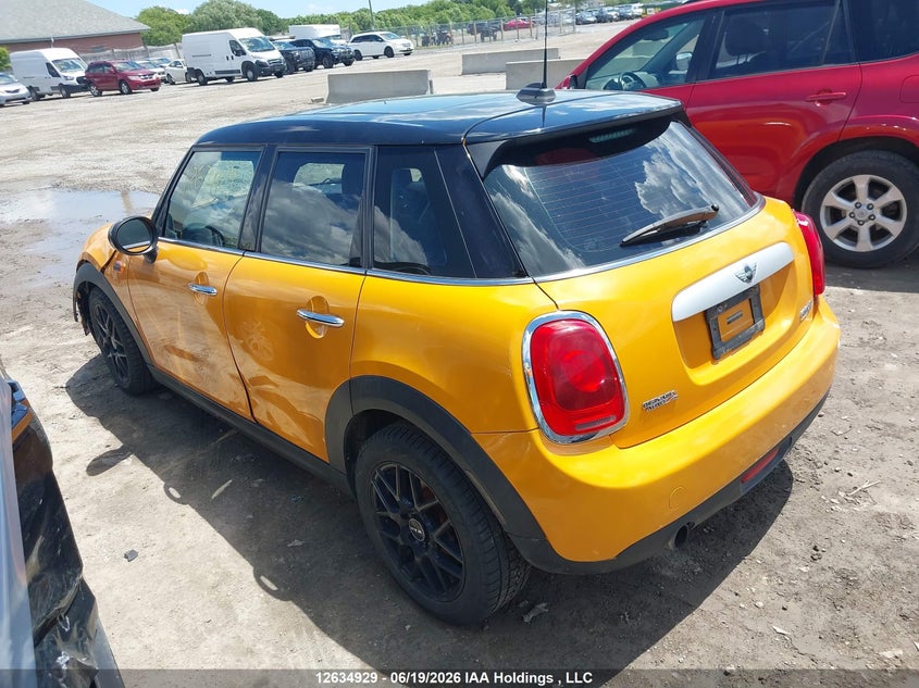 Vin: wmwxs5c56ft831911, lot: 3035394, mini 5 door cooper 20153