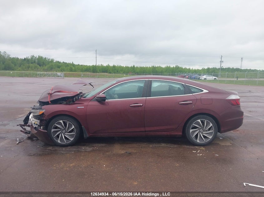 2020 Honda Insight Touring VIN: 19XZE4F75LE400250 Lot: 12634934