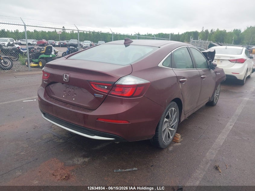 Vin: 19xze4f75le400250, lot: 3035399, honda insight touring 20204