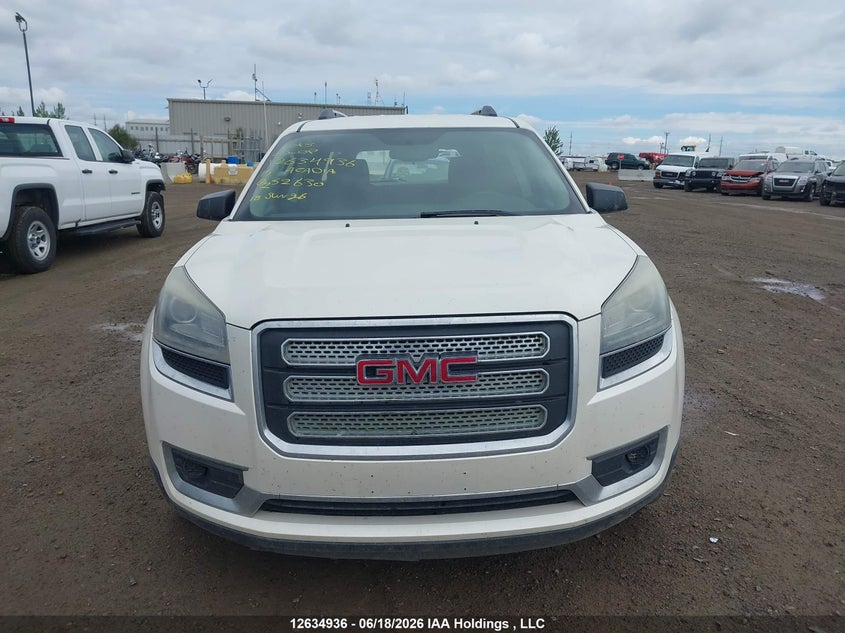 2015 GMC ACADIA SPORT UTILITY VEHICLE 3.6L V-6 DI, DOHC, VVT, 281HP