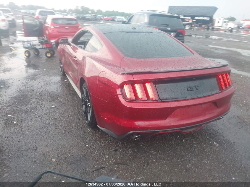 Vin: 1fa6p8cf2h5285194, lot: 3035427, ford mustang gt/gt premium 20173