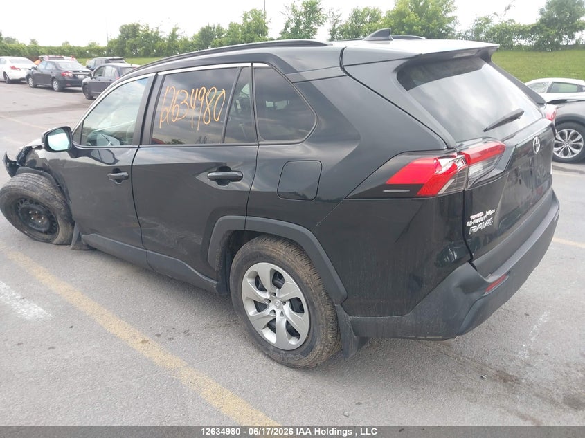 Vin: 2t3b1rfv8lc097253, lot: 3035463, toyota rav4 le 20203