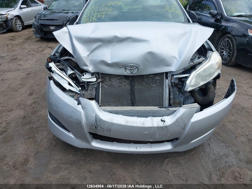 2012 Toyota Corolla Matrix VIN: 2T1KU4EE7CC851098 Lot: 12634984