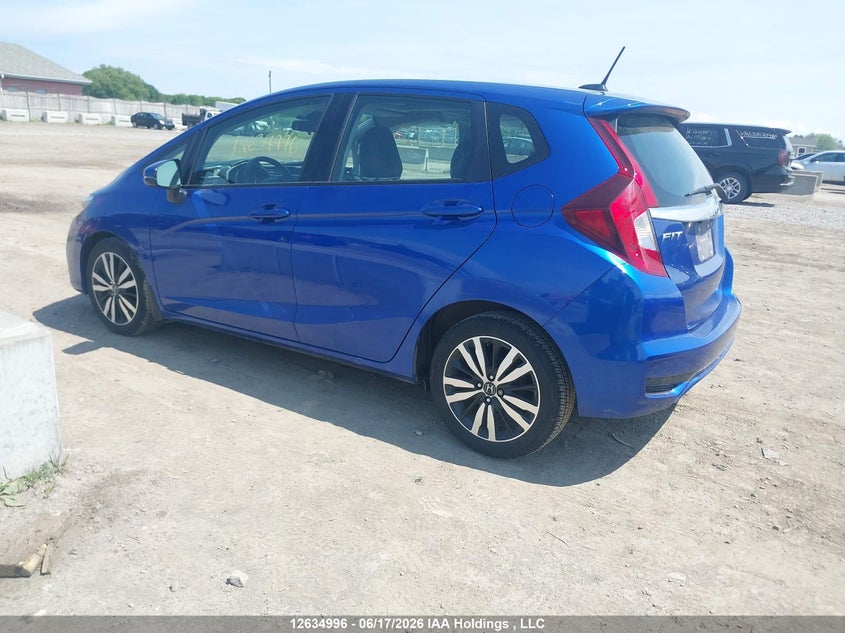 Vin: 3hggk5h80km100441, lot: 3035480, honda fit ex-l navi 20193