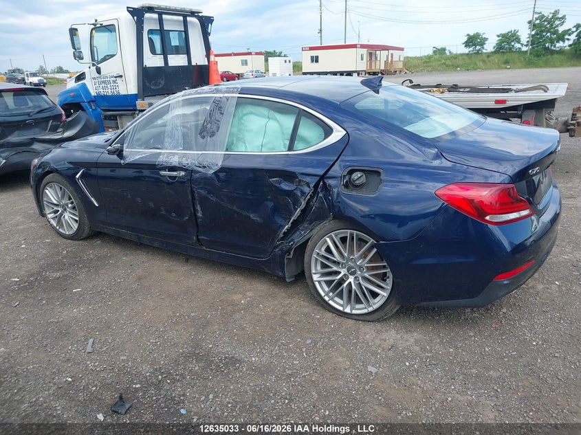 2020 Genesis G70 VIN: KMTG64LA1LU039445 Lot: 12635033