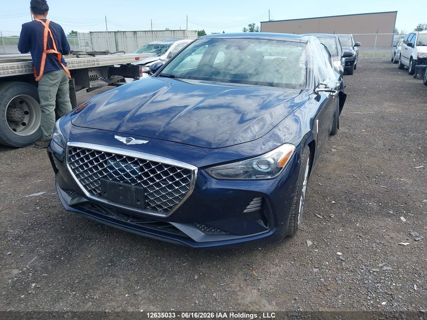 2020 Genesis G70 VIN: KMTG64LA1LU039445 Lot: 12635033