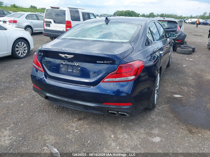 2020 Genesis G70 VIN: KMTG64LA1LU039445 Lot: 12635033