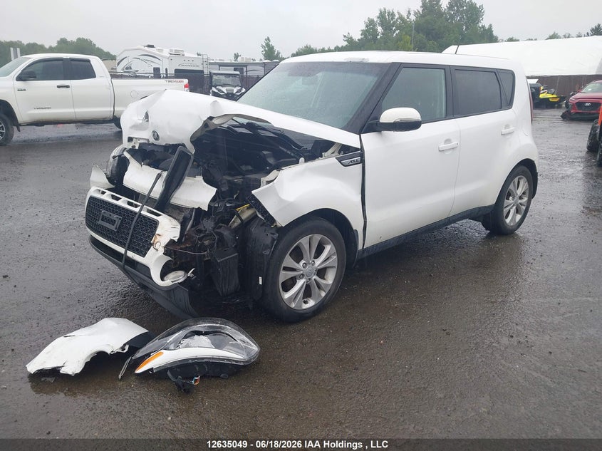 2016 Kia Soul, Front, IAAI, VIN KNDJP3A58G7309437 — photo 2