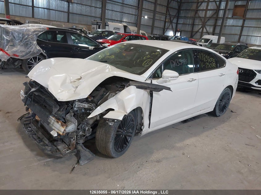 2016 Ford Fusion, Front, IAAI, VIN 3FA6P0H90GR230386 — photo 2