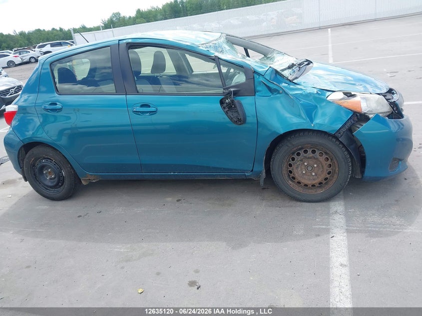 2012 Toyota Yaris Le VIN: JTDKTUD36CD524360 Lot: 12635120