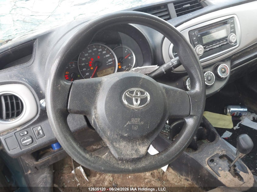 2012 Toyota Yaris Le VIN: JTDKTUD36CD524360 Lot: 12635120