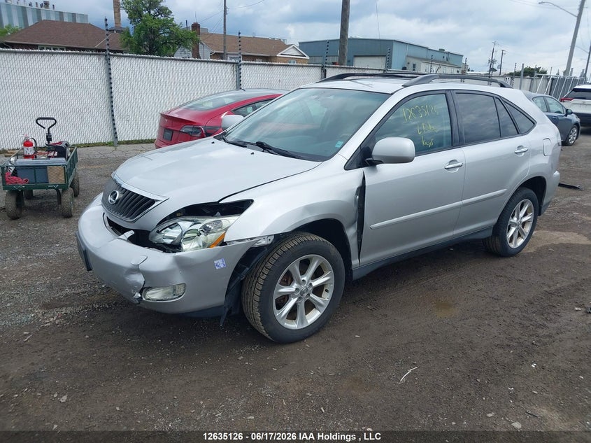 2009 Lexus RX, Front, IAAI, VIN 2T2HK31UX9C101643 — photo 2