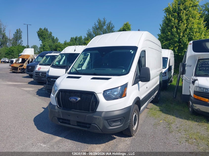 2024 Ford Transit, Left Side, IAAI, VIN 1FTBR1X8XRKB23533 — photo 2