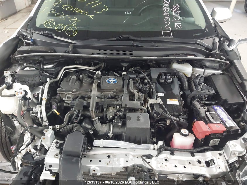 2022 TOYOTA COROLLA SEDAN 1.8L I-4 DOHC, VVT, 95HP