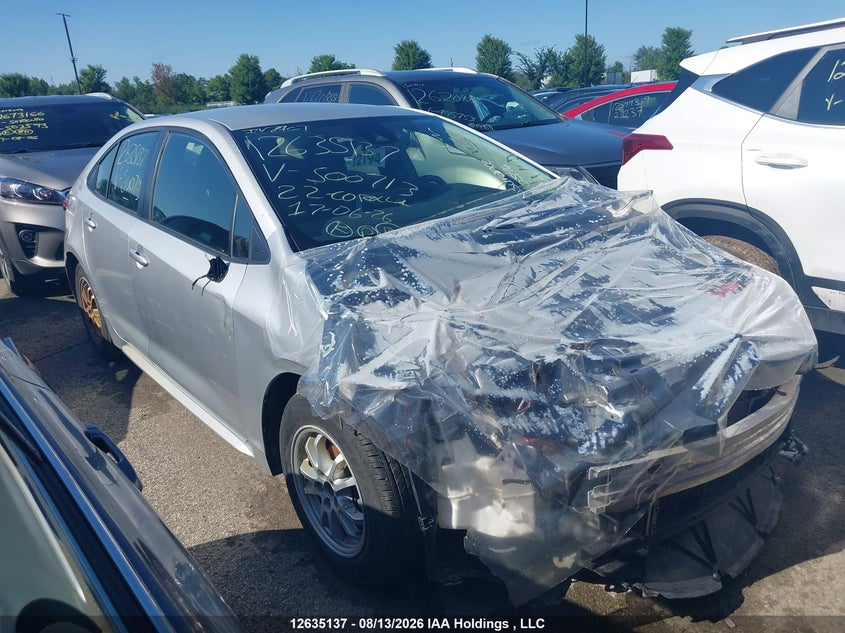 2022 TOYOTA COROLLA SEDAN 1.8L I-4 DOHC, VVT, 95HP