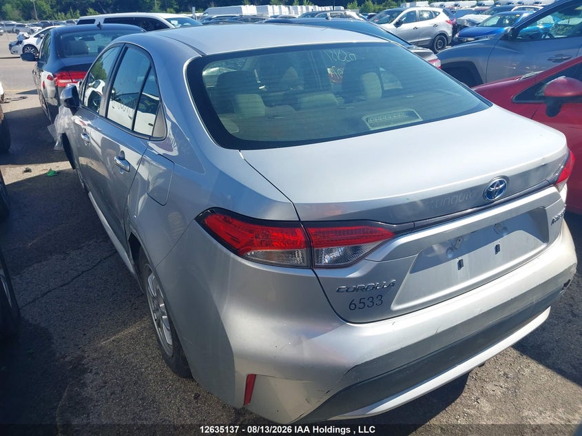2022 TOYOTA COROLLA SEDAN 1.8L I-4 DOHC, VVT, 95HP