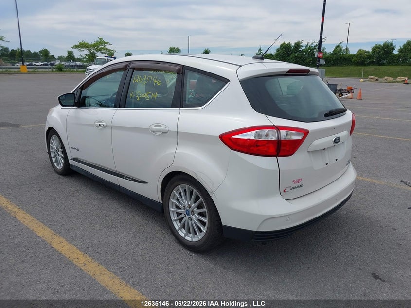 Vin: 1fadp5bu6dl500510, lot: 3035634, ford c-max hybrid sel 20133