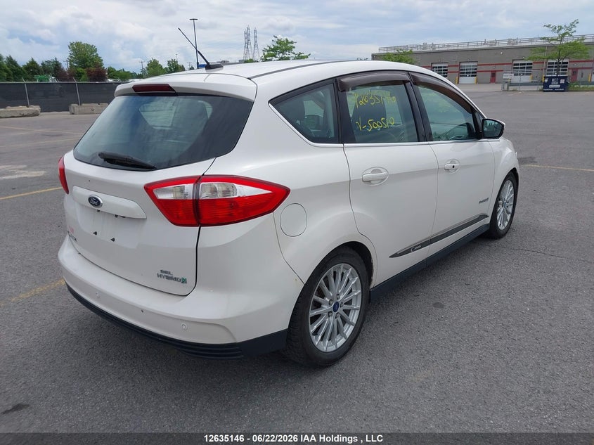 Vin: 1fadp5bu6dl500510, lot: 3035634, ford c-max hybrid sel 20134