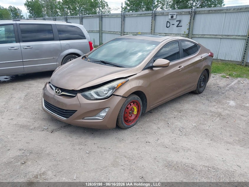 Vin: kmhdh4ae8gu477558, lot: 3035686, hyundai elantra sport appearance 20162